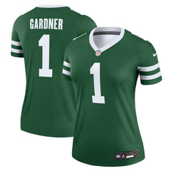 Ahmad Sauce Gardner New York Jets Women's Legend Player Performance Top - Legacy Green Tops
