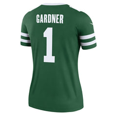 Ahmad Sauce Gardner New York Jets Women's Legend Player Performance Top - Legacy Green Tops