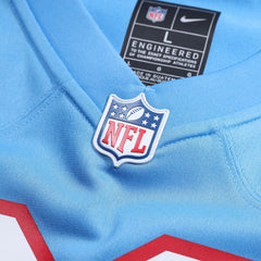 Warren Moon Tennessee Titans Retired Player Alternate Game Jersey - Light Blue Jerseys