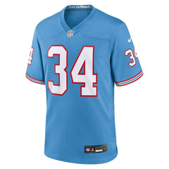 Earl Campbell Tennessee Titans Retired Player Alternate Game Jersey - Light Blue Jerseys