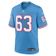 Mike Munchak Tennessee Titans Retired Player Alternate Game Jersey - Light Blue Jerseys