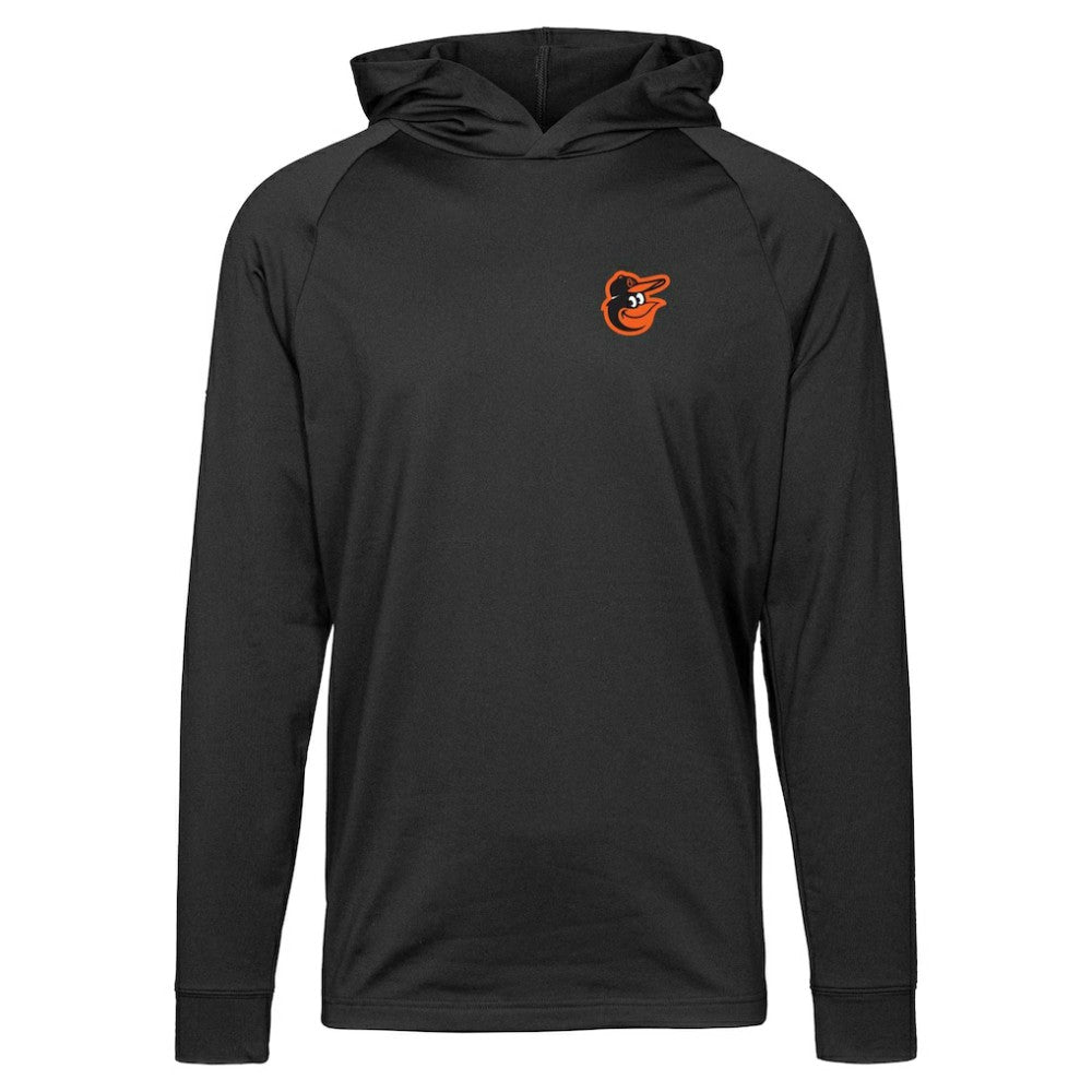 Baltimore Orioles Levelwear Dimension Insignia 2.0 Pullover Hoodie - Black Hoodies