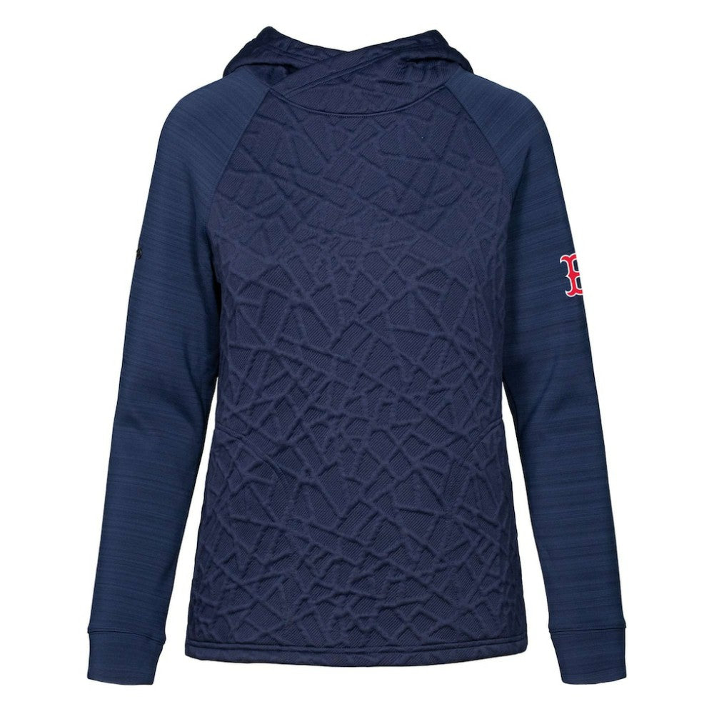 Boston Red Sox Levelwear Women's Kenzie Insignia 2.0 Pullover Hoodie - Navy Hoodies