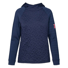 Boston Red Sox Levelwear Women's Kenzie Insignia 2.0 Pullover Hoodie - Navy Hoodies