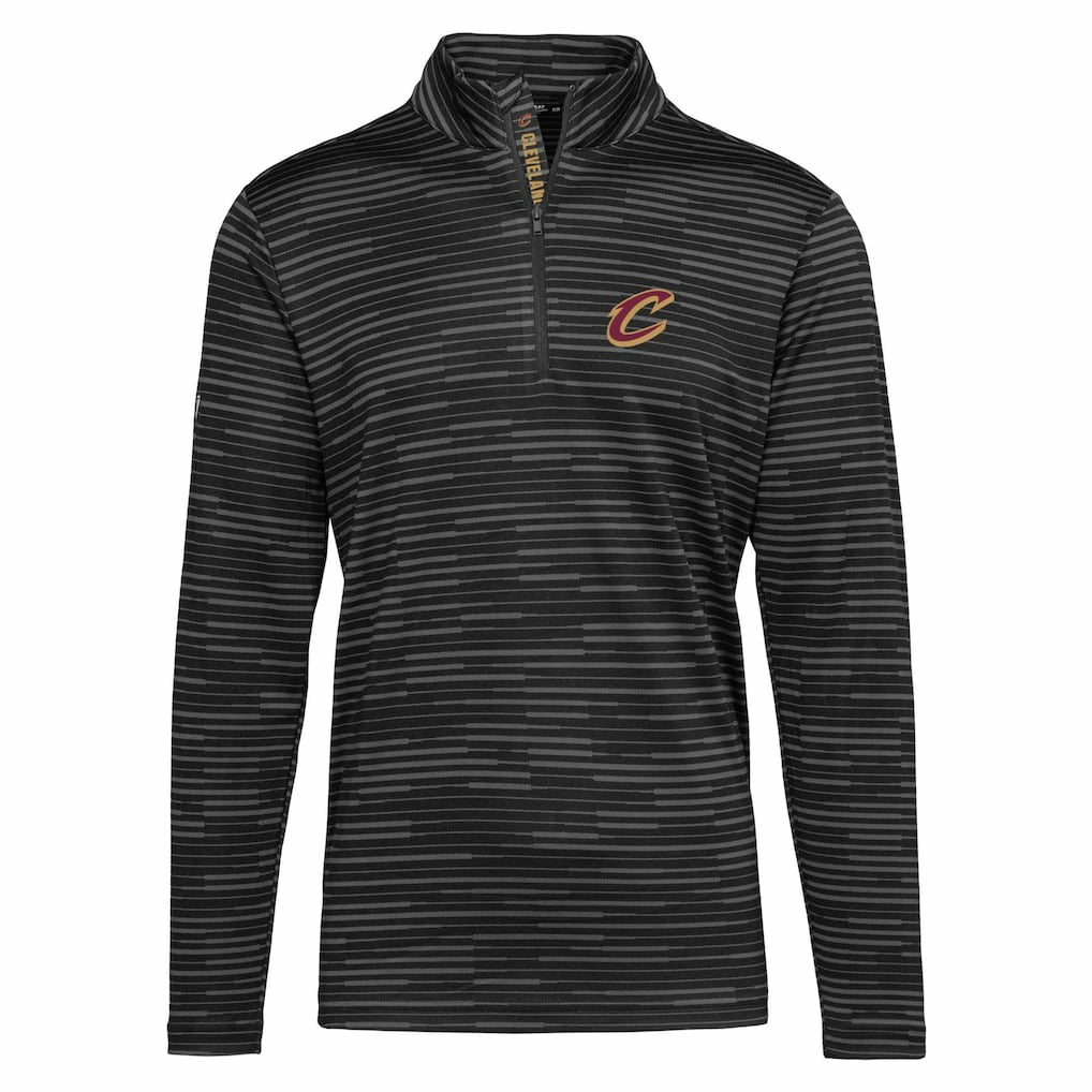 Cleveland Cavaliers Levelwear Gear Insignia Core Quarter-Zip Pullover Top Black outlet