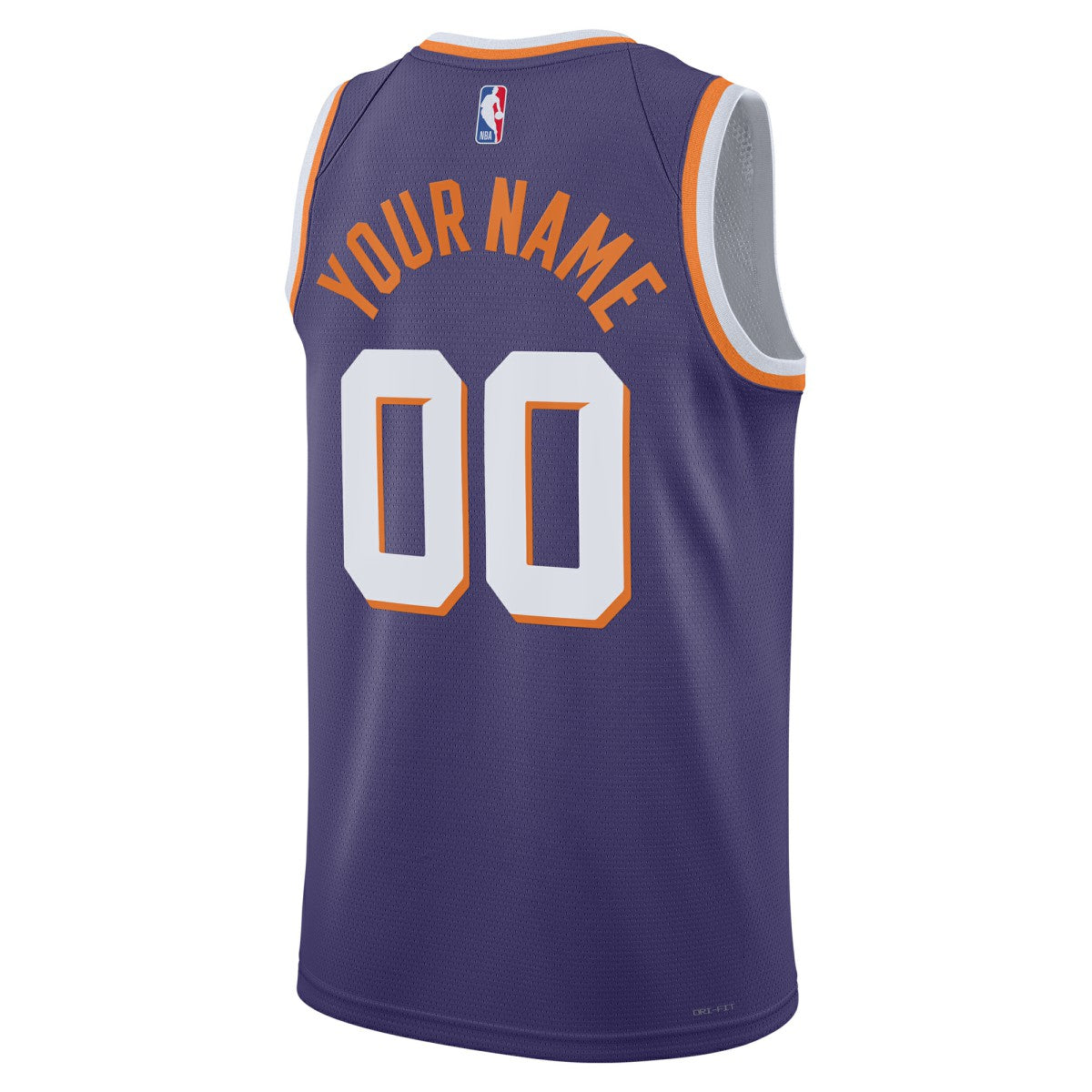 Phoenix Suns Unisex Swingman Custom Jersey Purple Icon Edition - Nike