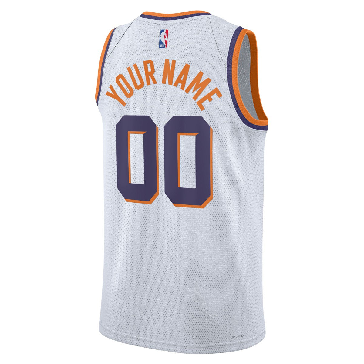 Phoenix Suns Unisex Swingman Custom Jersey White Association Edition - Nike