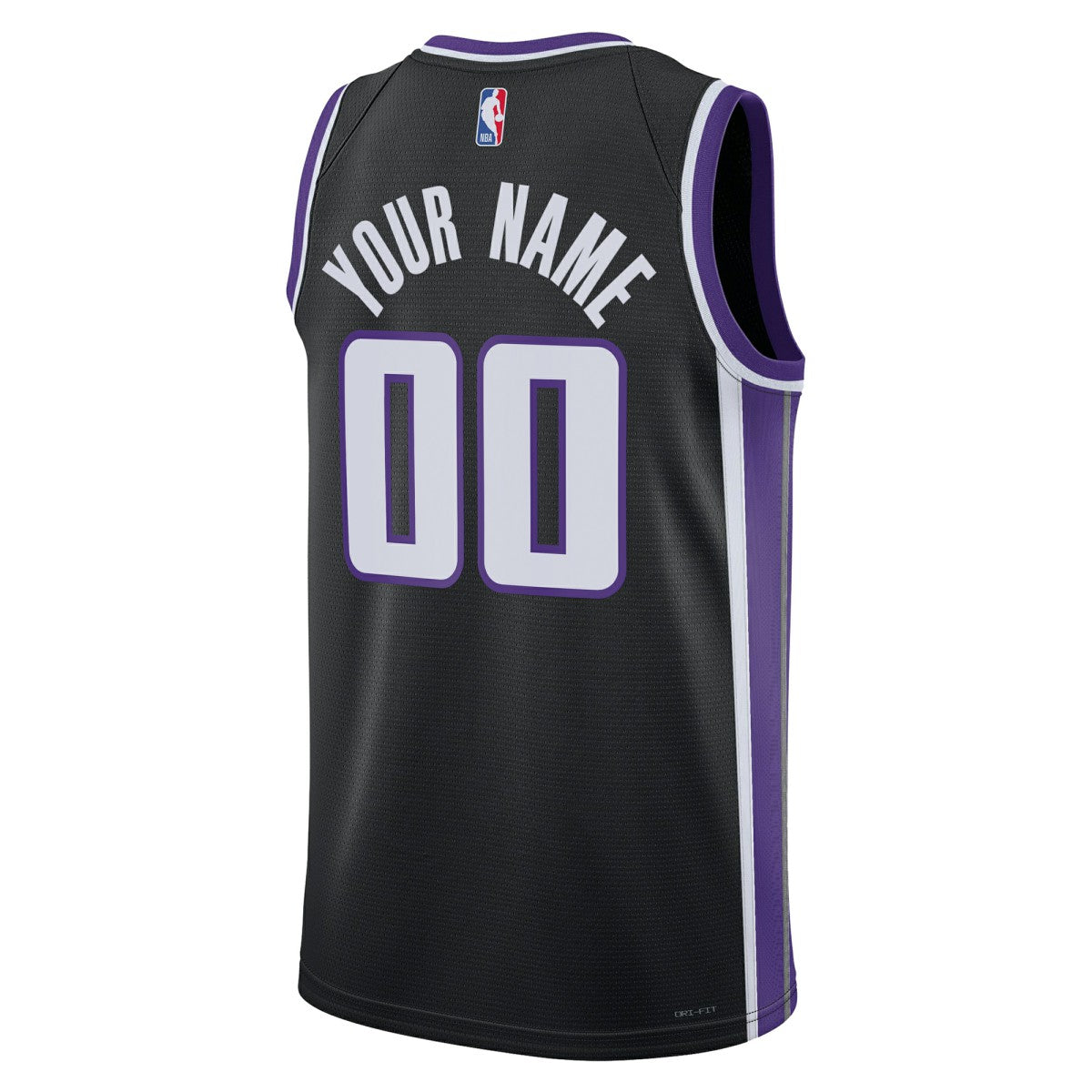 Sacramento Kings Unisex Swingman Custom Jersey Icon Edition Black - Nike