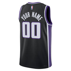 Sacramento Kings Unisex Swingman Custom Jersey Icon Edition Black - Nike