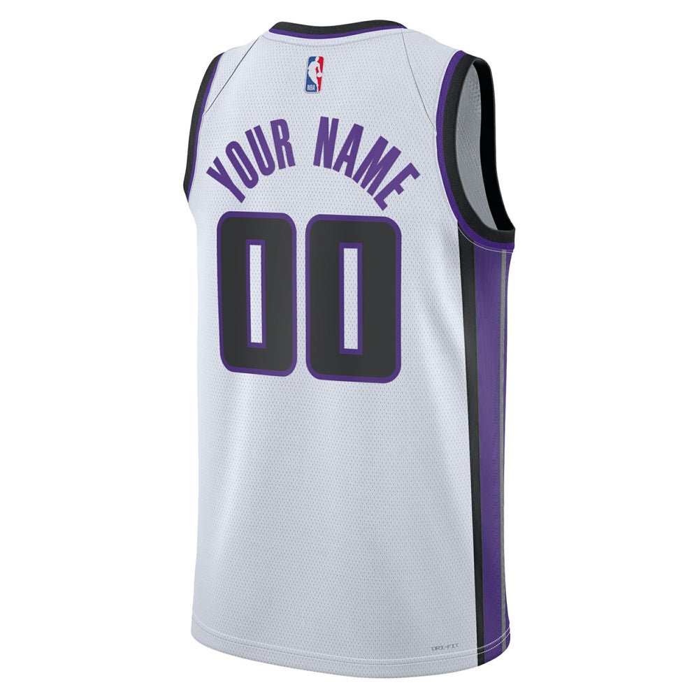 Sacramento Kings Unisex Swingman Custom Jersey Association Edition White - Nike outlet