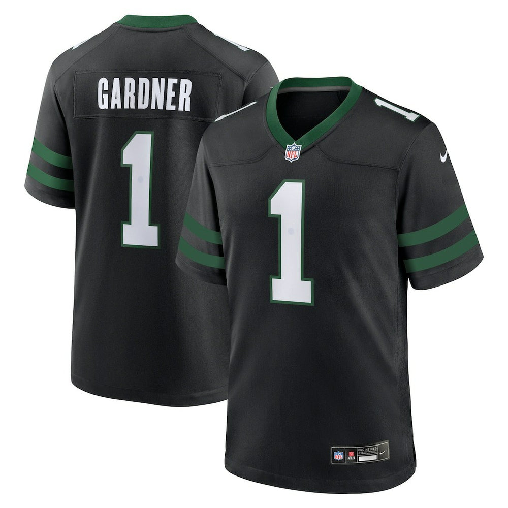 Ahmad Sauce Gardner New York Jets Alternate Game Jersey - Legacy Black Jerseys