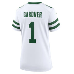 Ahmad Sauce Gardner New York Jets Women's Game Player Jersey - Legacy White Jerseys