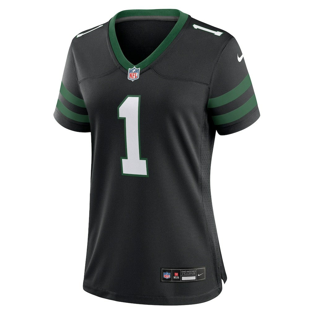 Ahmad Sauce Gardner New York Jets Women's Alternate Game Jersey - Legacy Black Jerseys