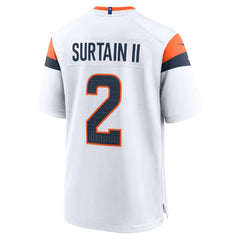 Patrick Surtain II Denver Broncos Mile High Collection Game Jersey - White Jerseys