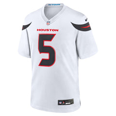 Jalen Pitre Houston Texans Game Jersey - White Jerseys