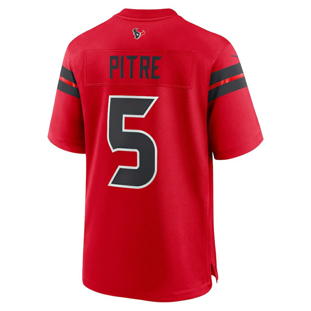 Jalen Pitre Houston Texans Alternate Game Jersey - Red Jerseys