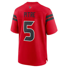 Jalen Pitre Houston Texans Alternate Game Jersey - Red Jerseys