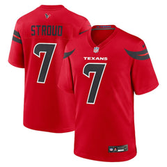 C.J. Stroud Houston Texans Alternate Game Jersey - Red Jerseys
