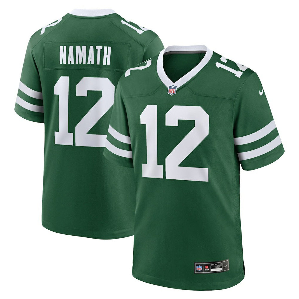 Joe Namath New York Jets Game Jersey - Legacy Green Jerseys