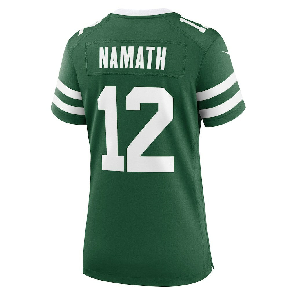 Joe Namath New York Jets Women's Retired Player Game Jersey - Legacy Green Jerseys