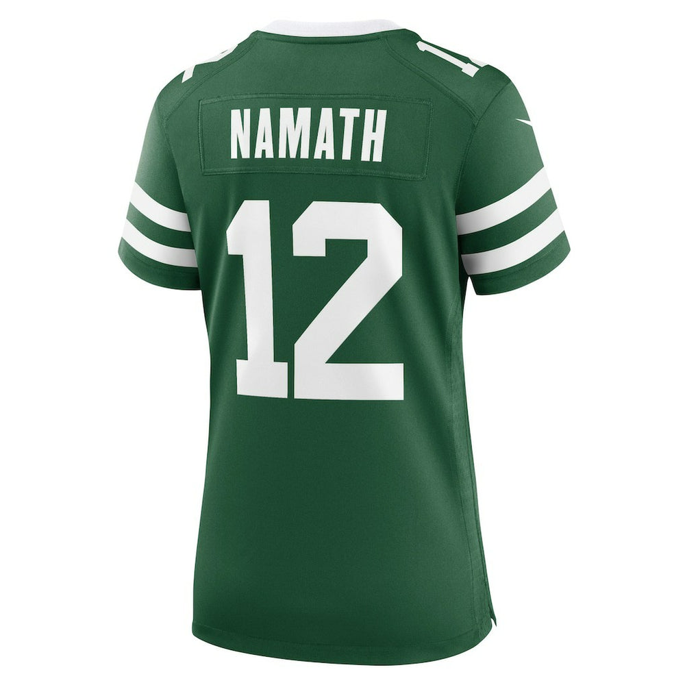 Joe Namath New York Jets Women's Retired Player Game Jersey - Legacy Green Jerseys