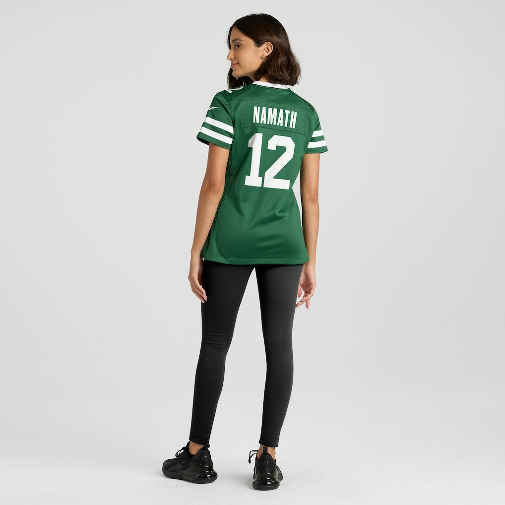 Joe Namath New York Jets Women's Retired Player Game Jersey - Legacy Green Jerseys