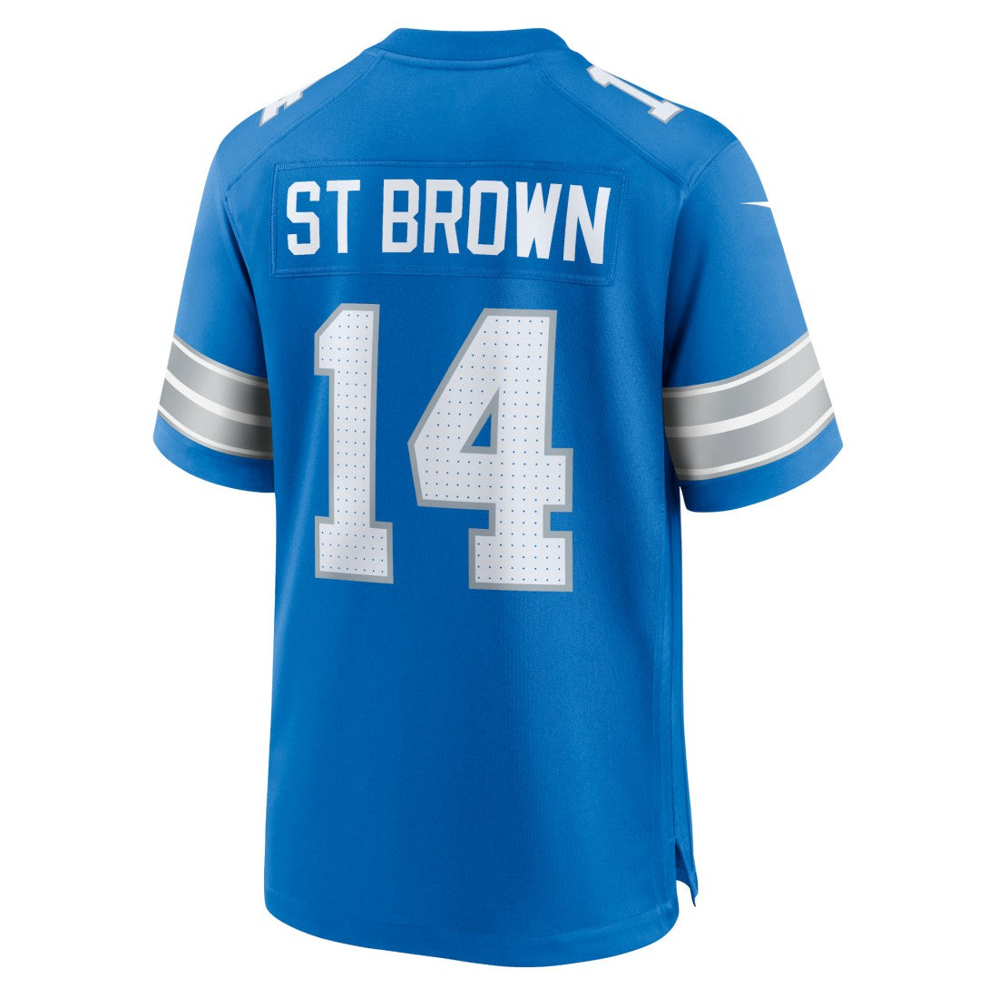 Amon-Ra St. Brown Detroit Lions Game Jersey - Blue Jerseys