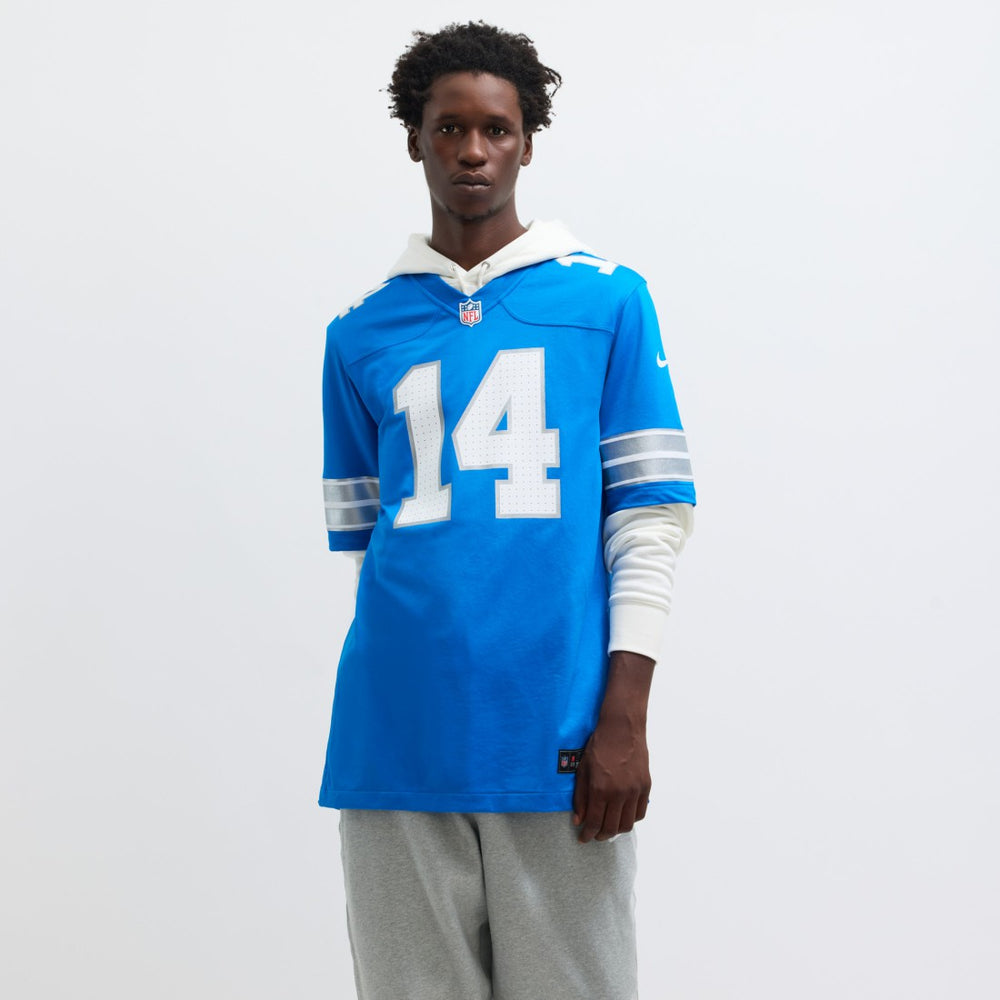 Amon-Ra St. Brown Detroit Lions Game Jersey - Blue Jerseys