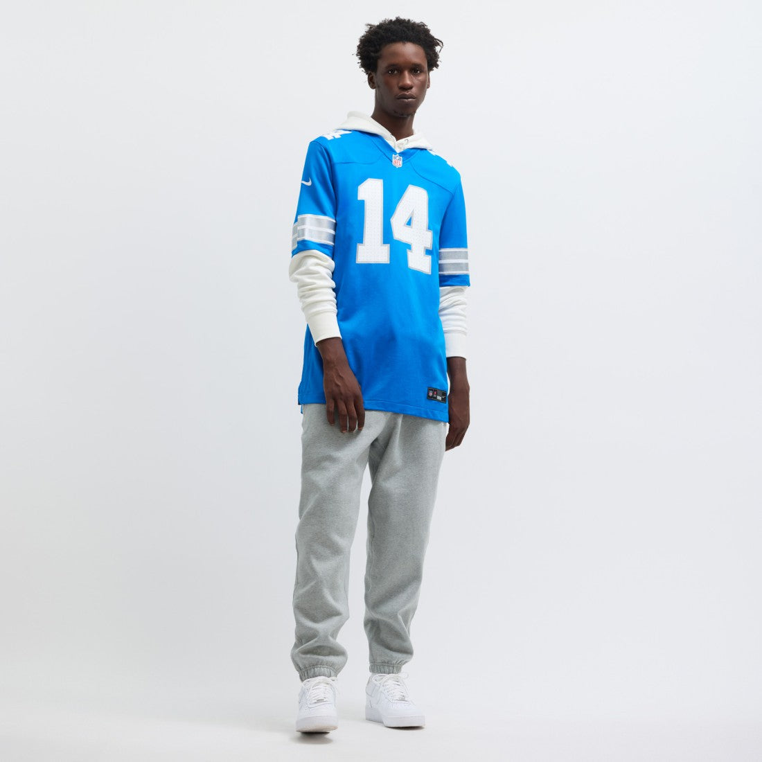 Amon-Ra St. Brown Detroit Lions Game Jersey - Blue Jerseys