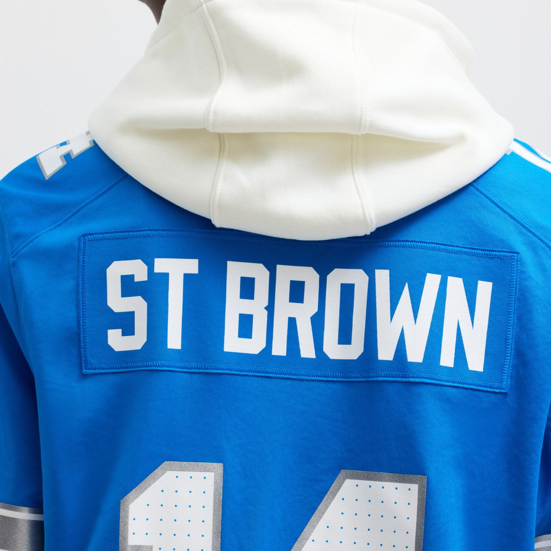 Amon-Ra St. Brown Detroit Lions Game Jersey - Blue Jerseys