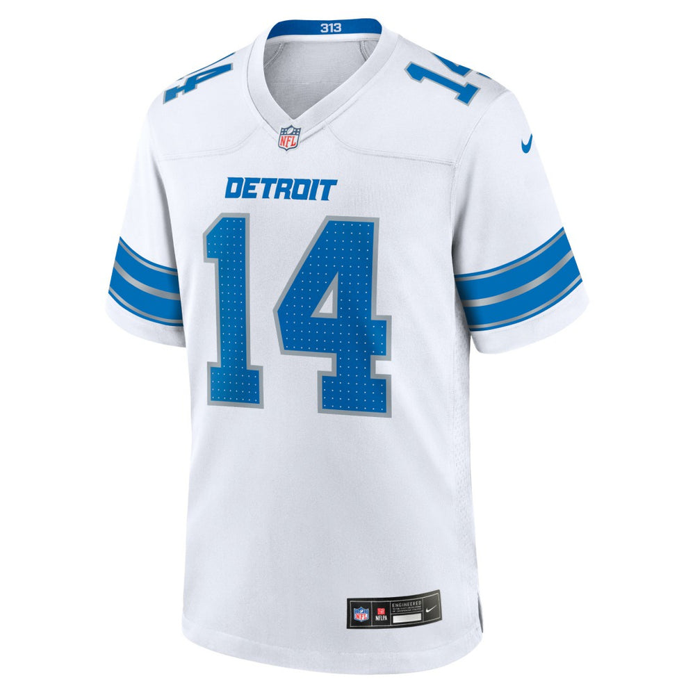 Amon-Ra St. Brown Detroit Lions Game Jersey - White Jerseys