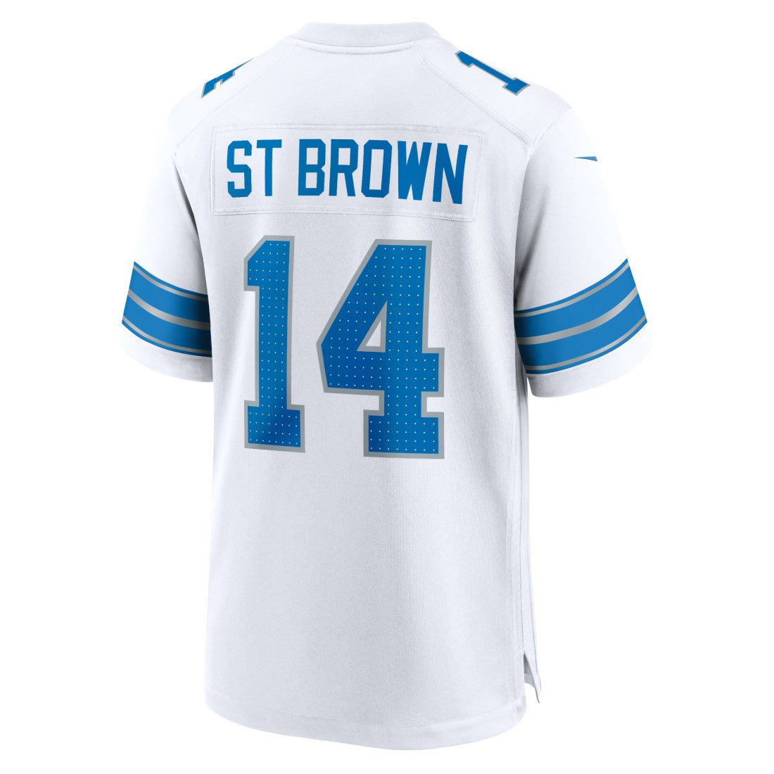 Amon-Ra St. Brown Detroit Lions Game Jersey - White Jerseys