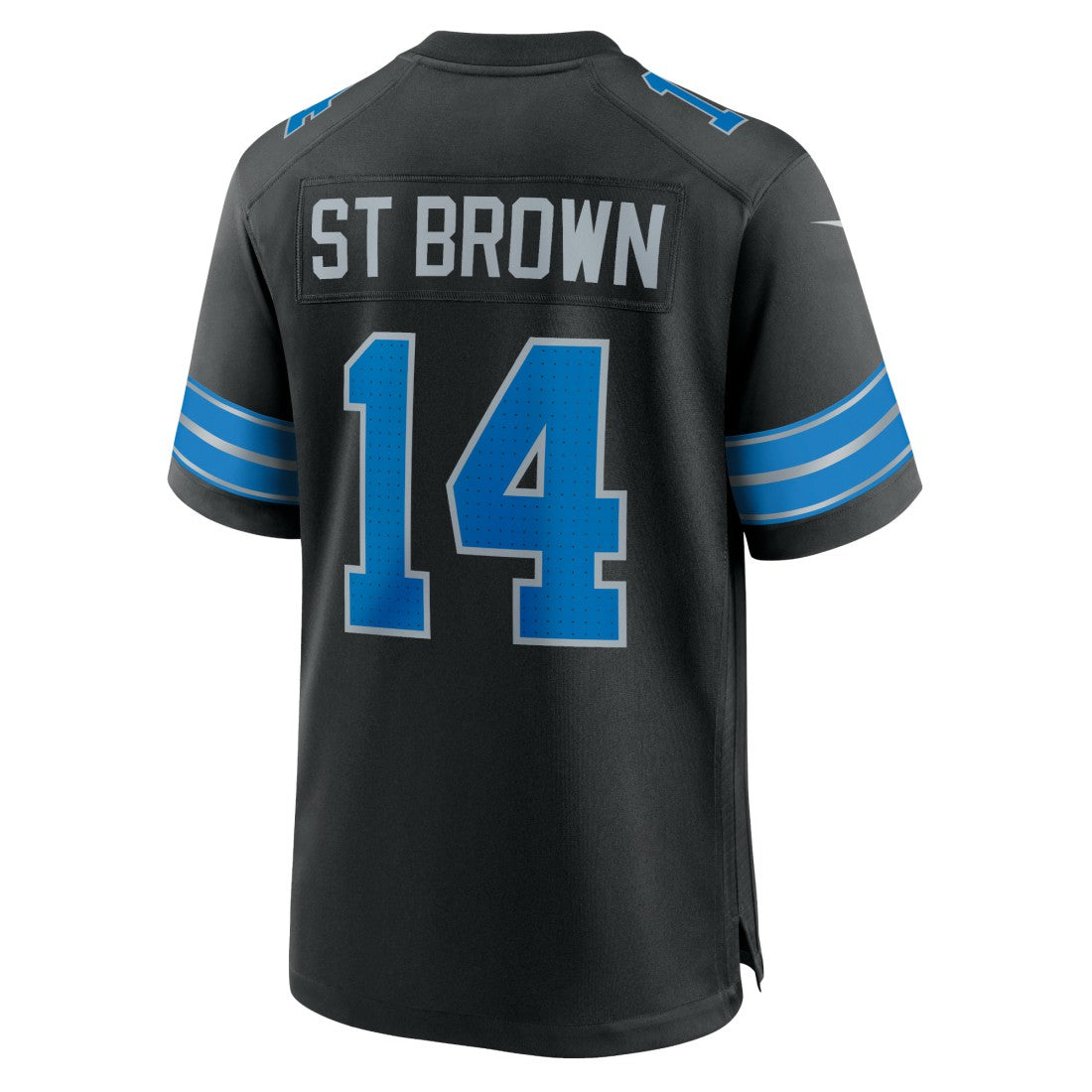 Amon-Ra St. Brown Detroit Lions 2nd Alternate Game Jersey - Black Jerseys