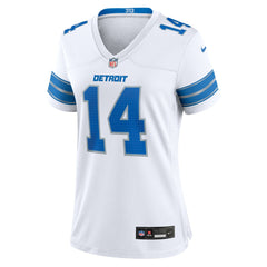 Amon-Ra St. Brown Detroit Lions Women's White Game Jersey - White Jerseys