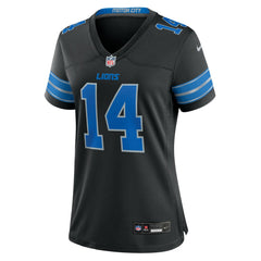 Amon-Ra St. Brown Detroit Lions Women's 2nd Alternate Game Jersey - Black Jerseys