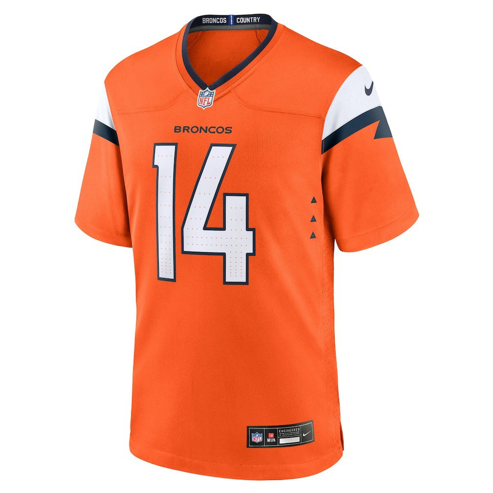 Courtland Sutton Denver Broncos Mile High Collection Game Jersey - Orange Jerseys