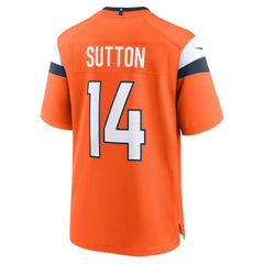 Courtland Sutton Denver Broncos Mile High Collection Game Jersey - Orange Jerseys