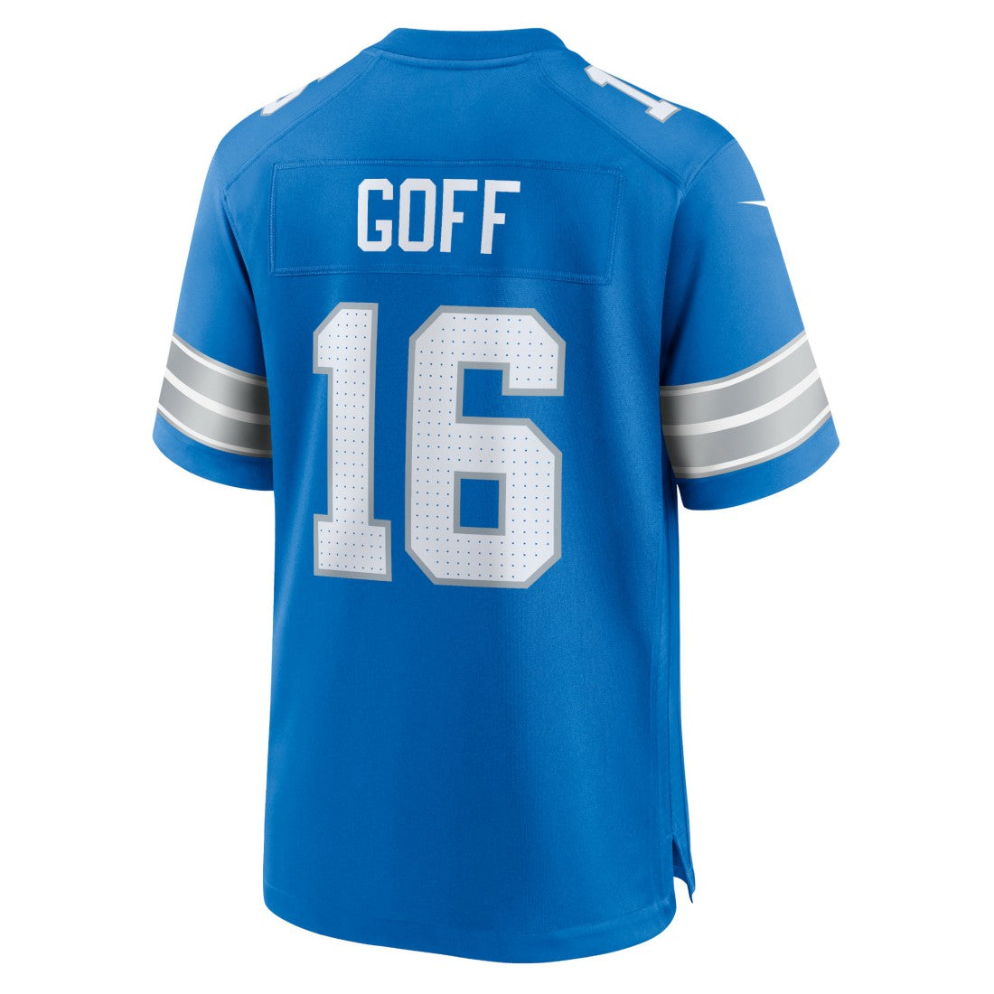 Jared Goff Detroit Lions Game Jersey - Blue Jerseys