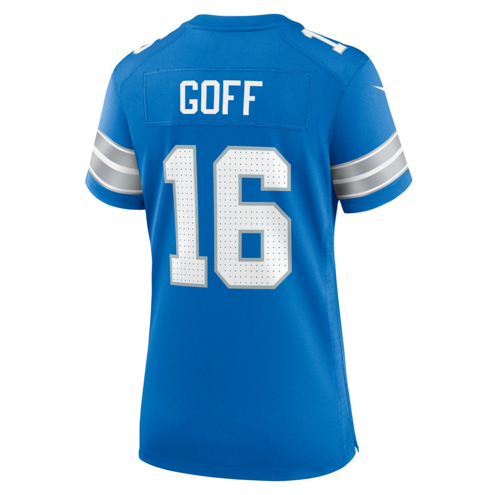 Jared Goff Detroit Lions Women's Game Jersey - Blue Jerseys
