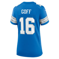 Jared Goff Detroit Lions Women's Game Jersey - Blue Jerseys
