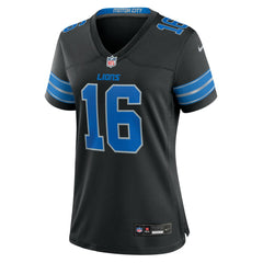 Jared Goff Detroit Lions Women's 2nd Alternate Game Jersey - Black Jerseys