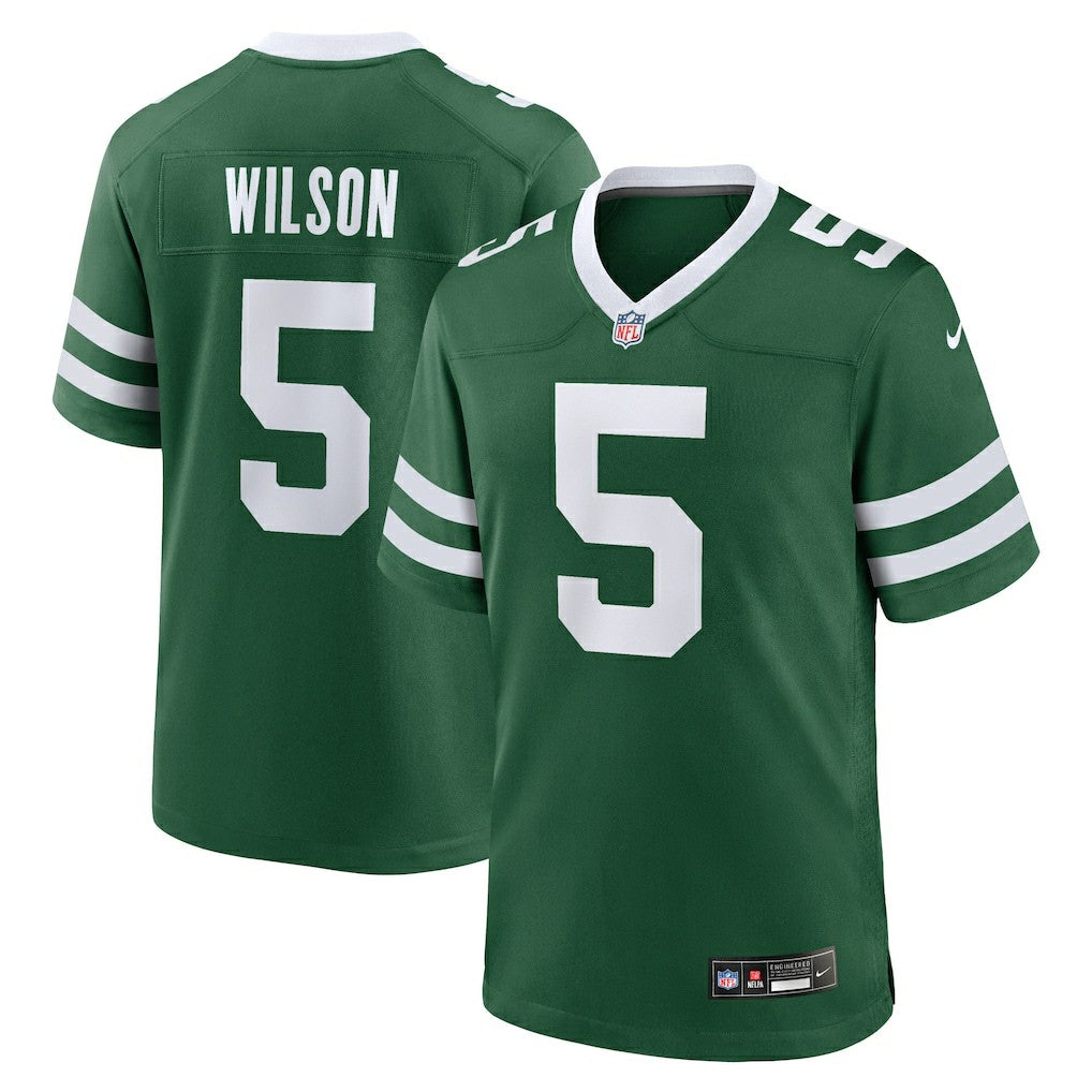 Garrett Wilson New York Jets Game Jersey - Legacy Green Jerseys