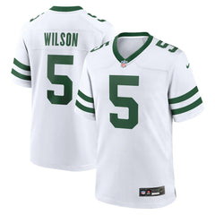 Garrett Wilson New York Jets Game Jersey - Legacy White Jerseys