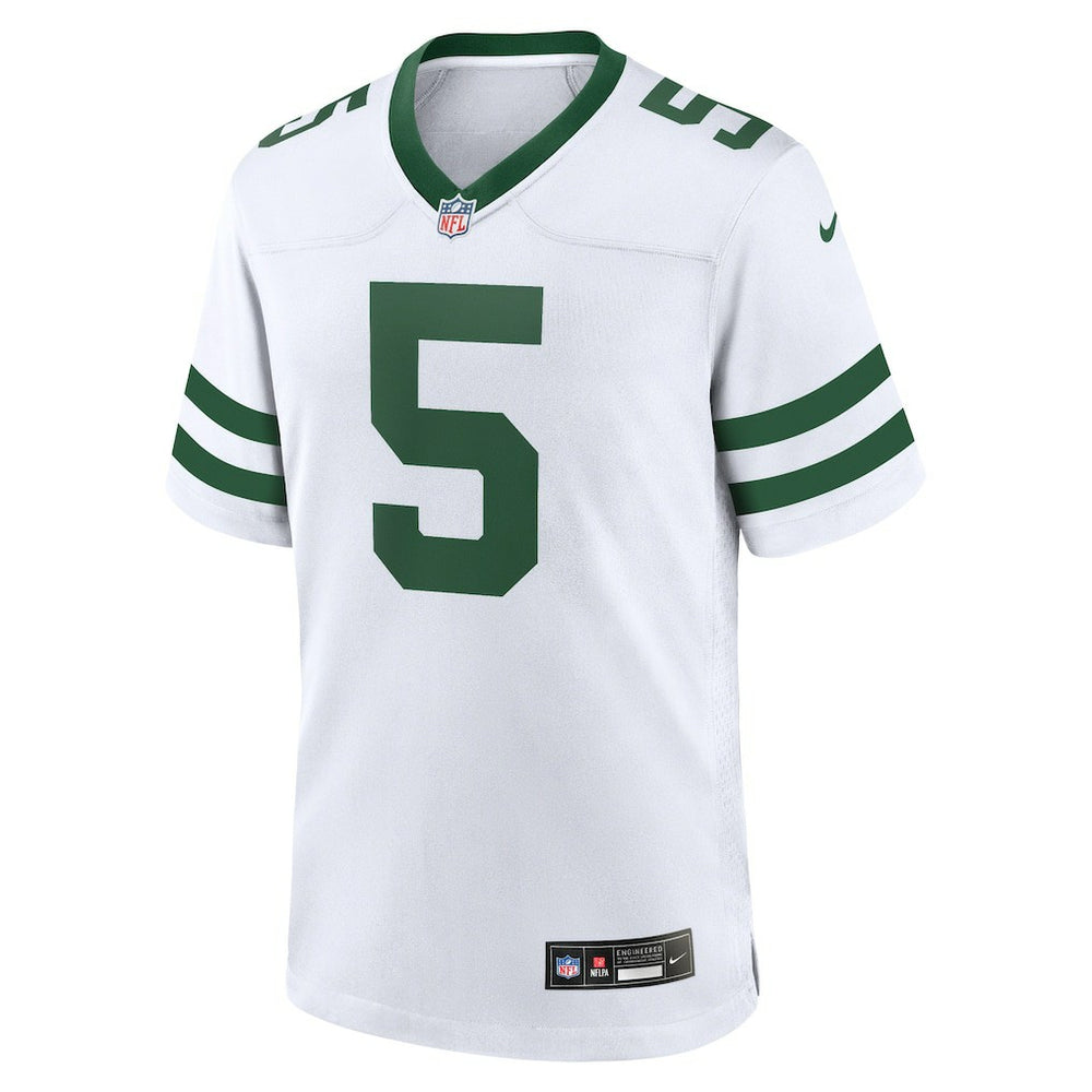 Garrett Wilson New York Jets Game Jersey - Legacy White Jerseys