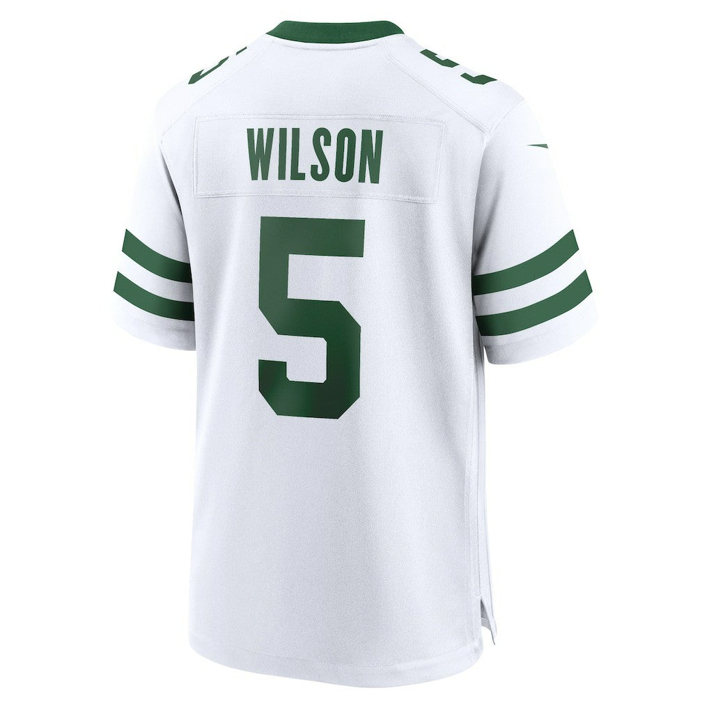 Garrett Wilson New York Jets Game Jersey - Legacy White Jerseys