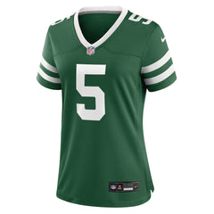 Garrett Wilson New York Jets Women's Game Jersey - Legacy Green Jerseys