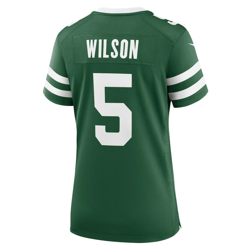Garrett Wilson New York Jets Women's Game Jersey - Legacy Green Jerseys