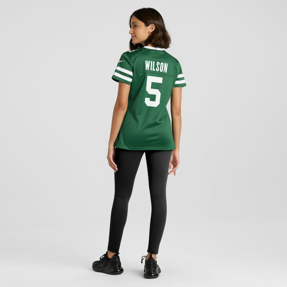 Garrett Wilson New York Jets Women's Game Jersey - Legacy Green Jerseys