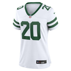 Breece Hall New York Jets Women's Game Jersey - Legacy White Jerseys