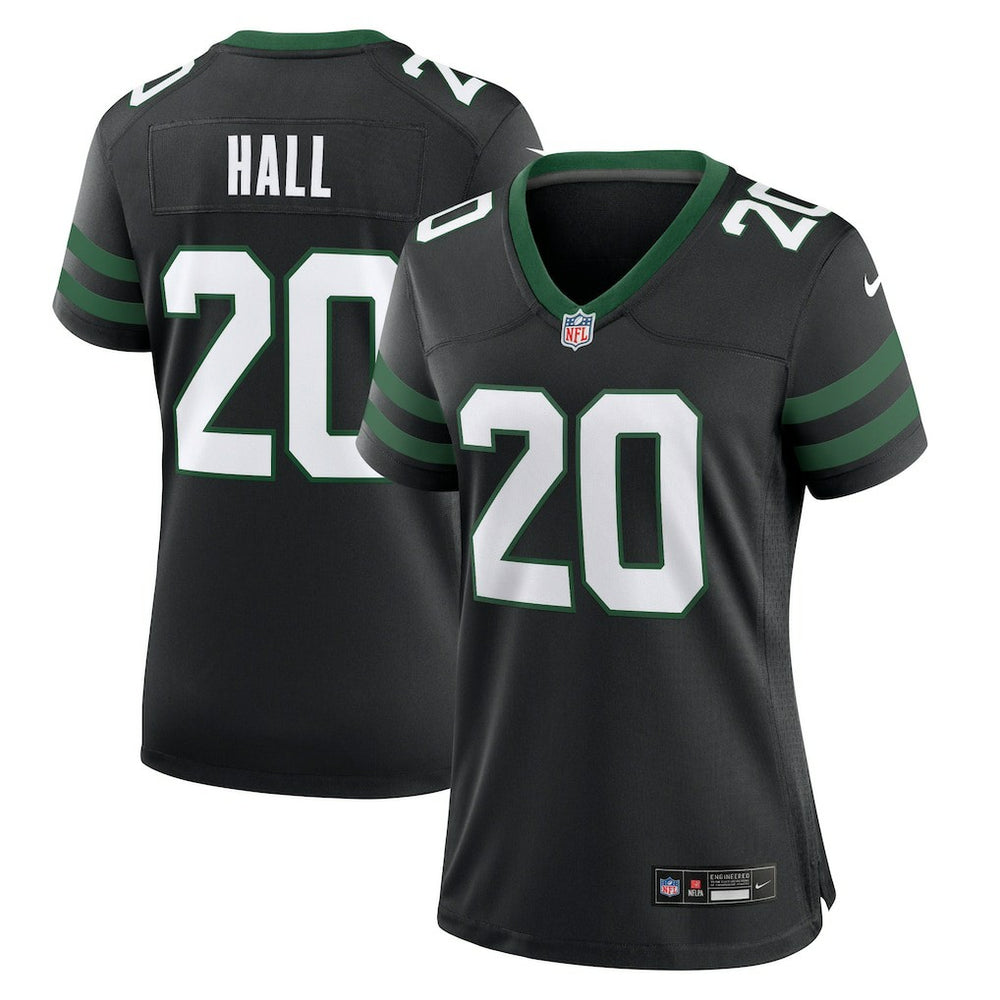Breece Hall New York Jets Women's Alternate Game Jersey - Legacy Black Jerseys